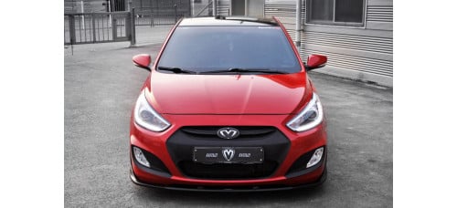 m&s full body kit aero parts hyundai accent 2012-16